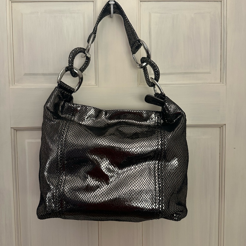 Michael Kors Silver Shoulder Bag